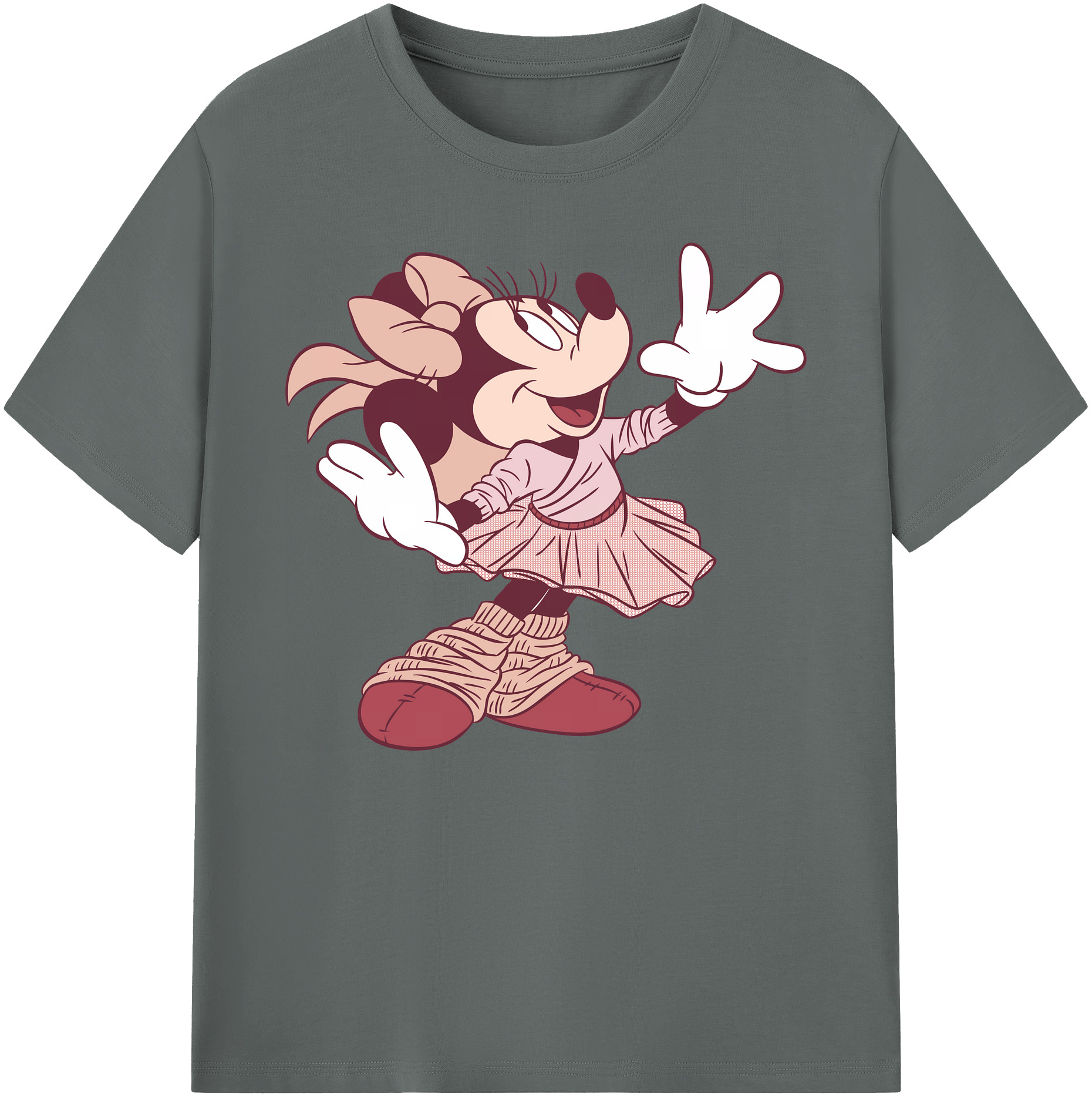 ミッキーマウス Mickey Mouse 綿100％ メンズ半袖Tシャツ｜肌触りやわらか＆通気性